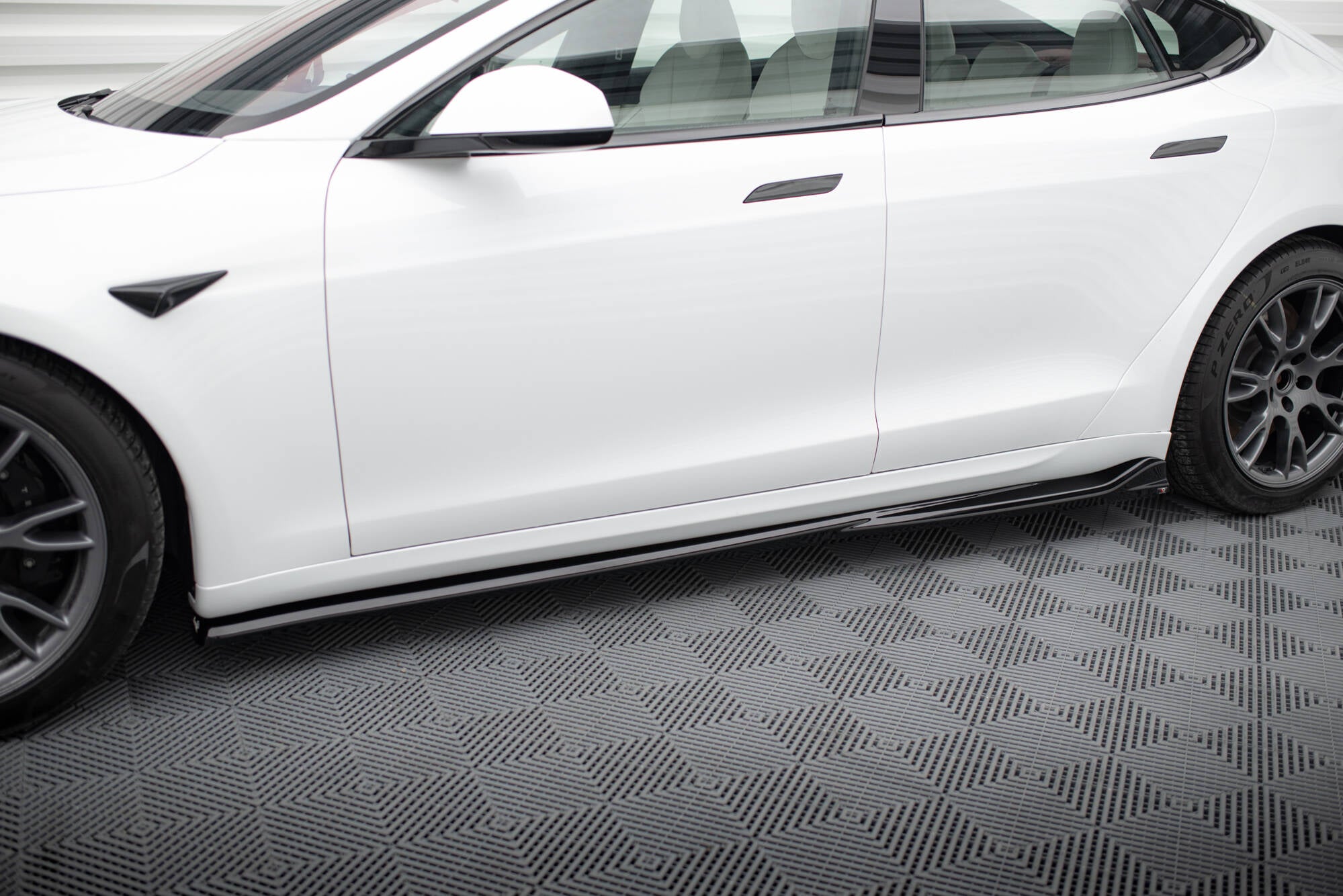 Seitenschweller Tesla Model S Plaid Mk1 Facelift V.1