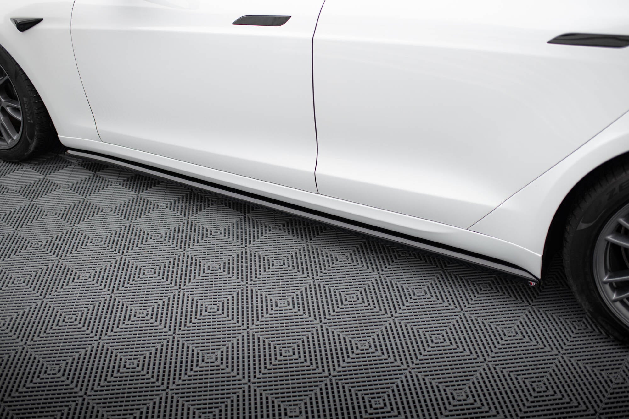 Seitenschweller V2 Tesla Model S Plaid Mk1 Facelift