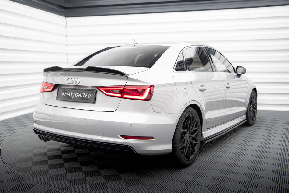 Unterer Heck Spoiler 3D Audi A3 / A3 S-Line / S3 Sedan 8V