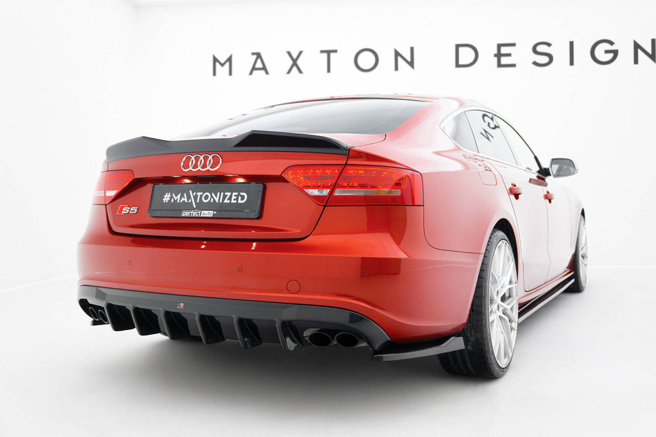 Unterer Heck Spoiler 3D Audi A5 Sportback S-Line / S5 8T / 8T Facelift