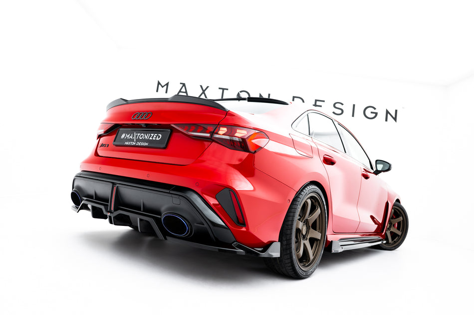 Unterer Heck Spoiler 3D Audi RS3 Sedan 8Y Facelift