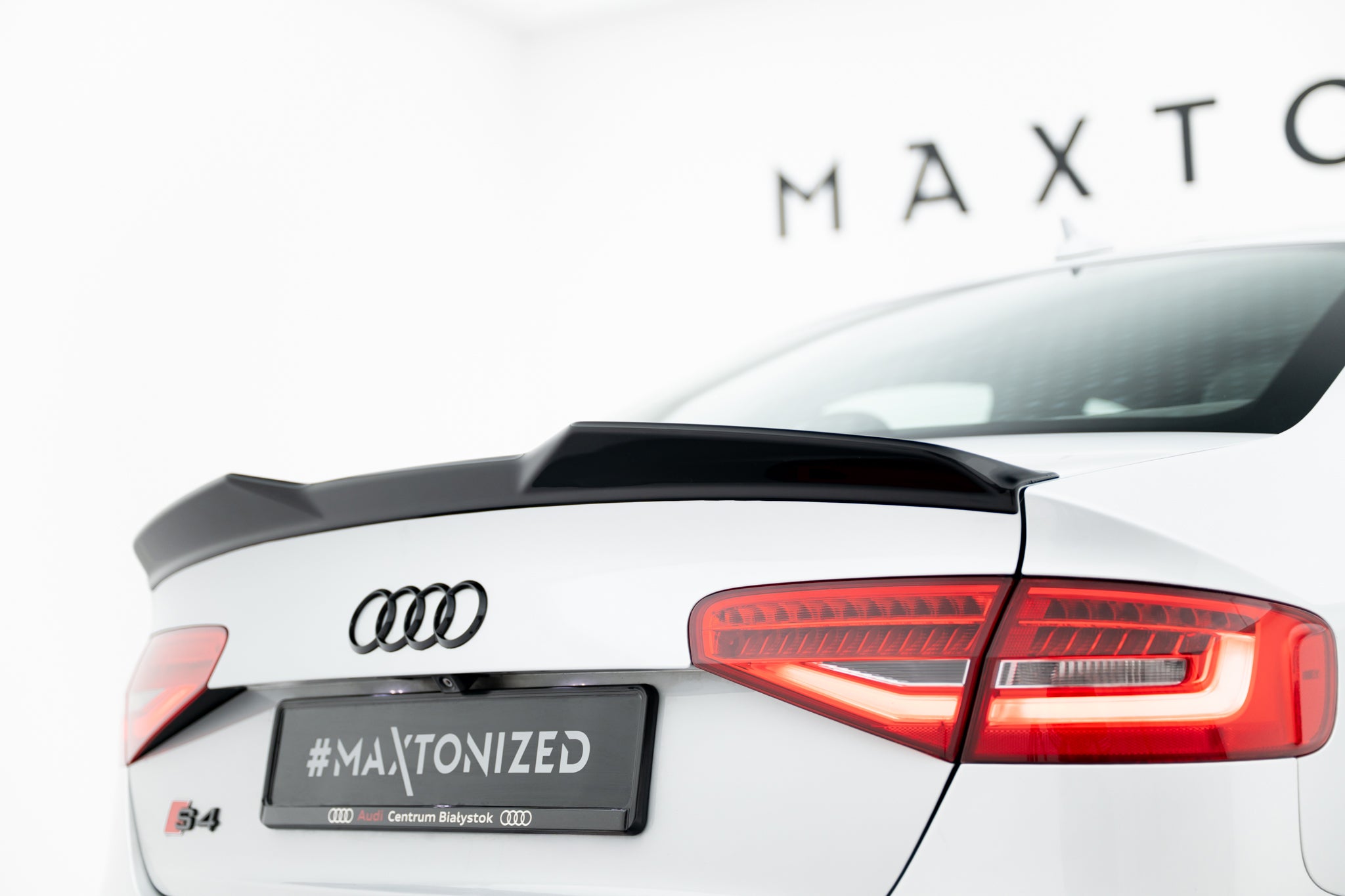 Unterer Heck Spoiler 3D Audi S4 Sedan B8 Facelift