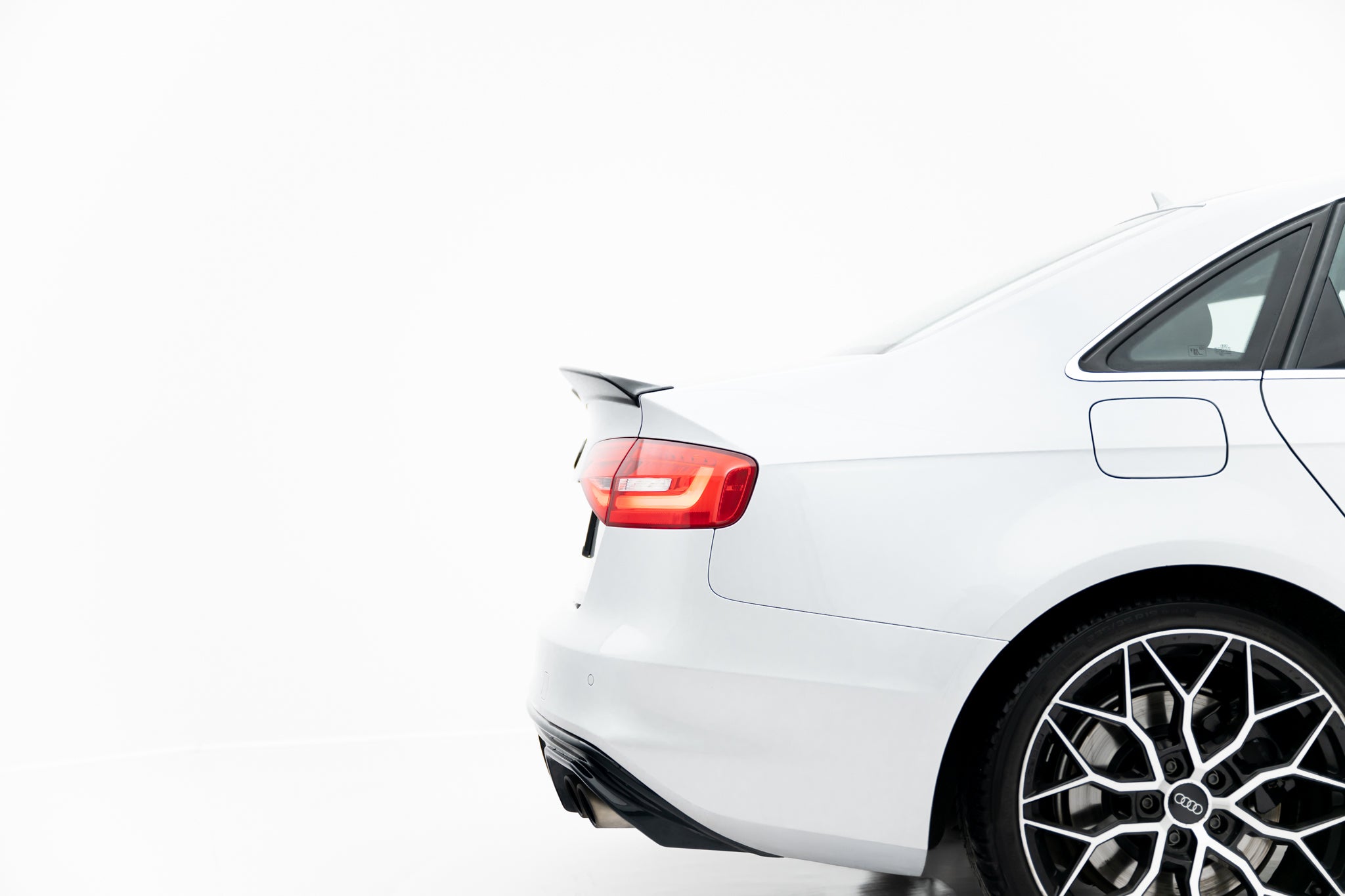 Unterer Heck Spoiler 3D Audi S4 Sedan B8 Facelift