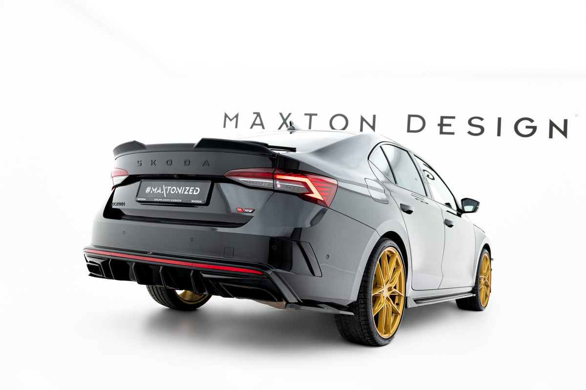 Unterer Heck Spoiler 3D Skoda Octavia RS / Sportline / Standard Liftback MK4 / MK4 Facelift