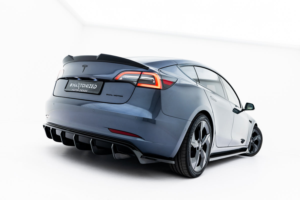 Unterer Heck Spoiler 3D Tesla Model 3