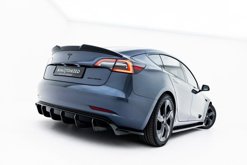 Unterer Heck Spoiler 3D Tesla Model 3