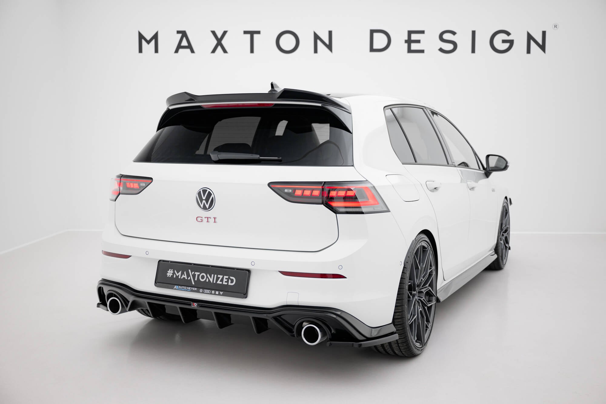 Unterer Heck Spoiler 3D Volkswagen Golf GTI / GTE / GTD / R-Line / R MK8