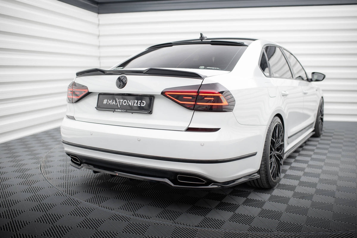 Unterer Heck Spoiler 3D Volkswagen Passat GT B8 Facelift USA