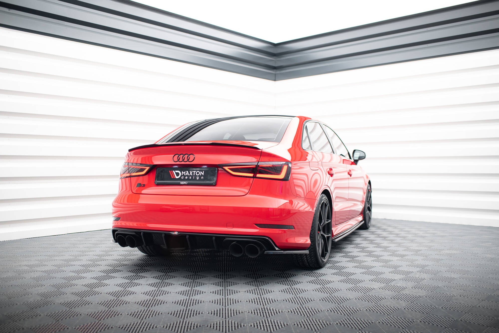 Unterer Heck Spoiler Audi A3 / A3 S-Line / S3 / RS3 Sedan 8V