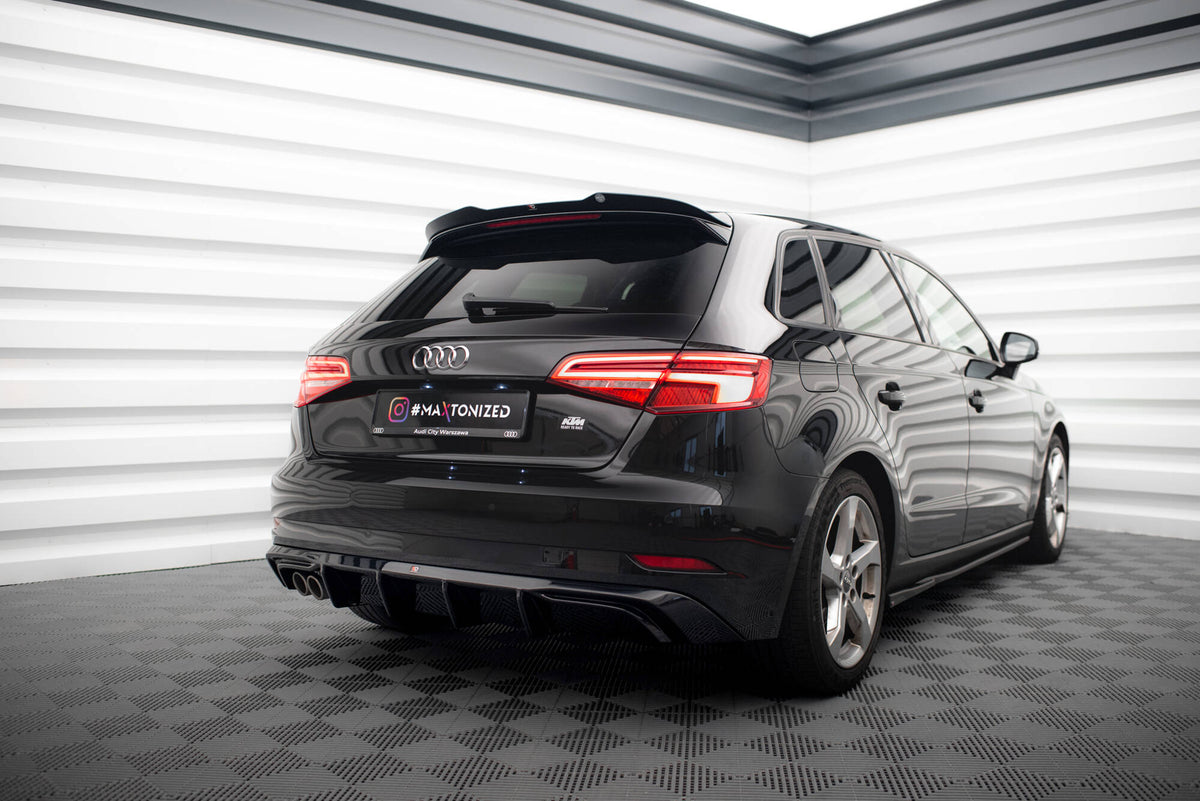 Unterer Heck Spoiler Audi A3 Sportback 8V Facelift