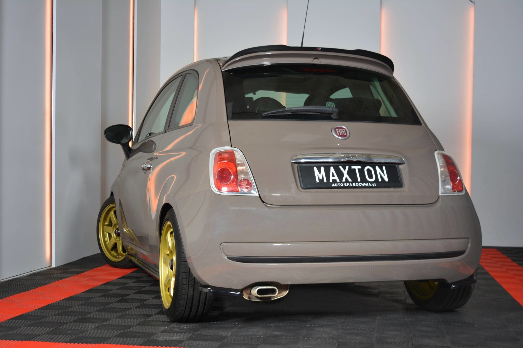 Frontspoiler Lippe Fiat 500 Hatchback Sport Vor Facelift
