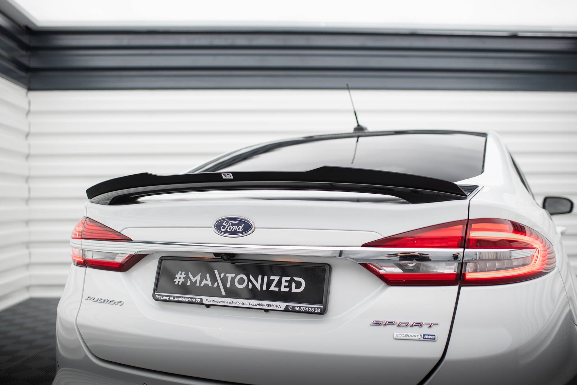 Unterer Heck Spoiler Ford Mondeo Sport MK5 Facelift / Fusion Sport MK2 Facelift