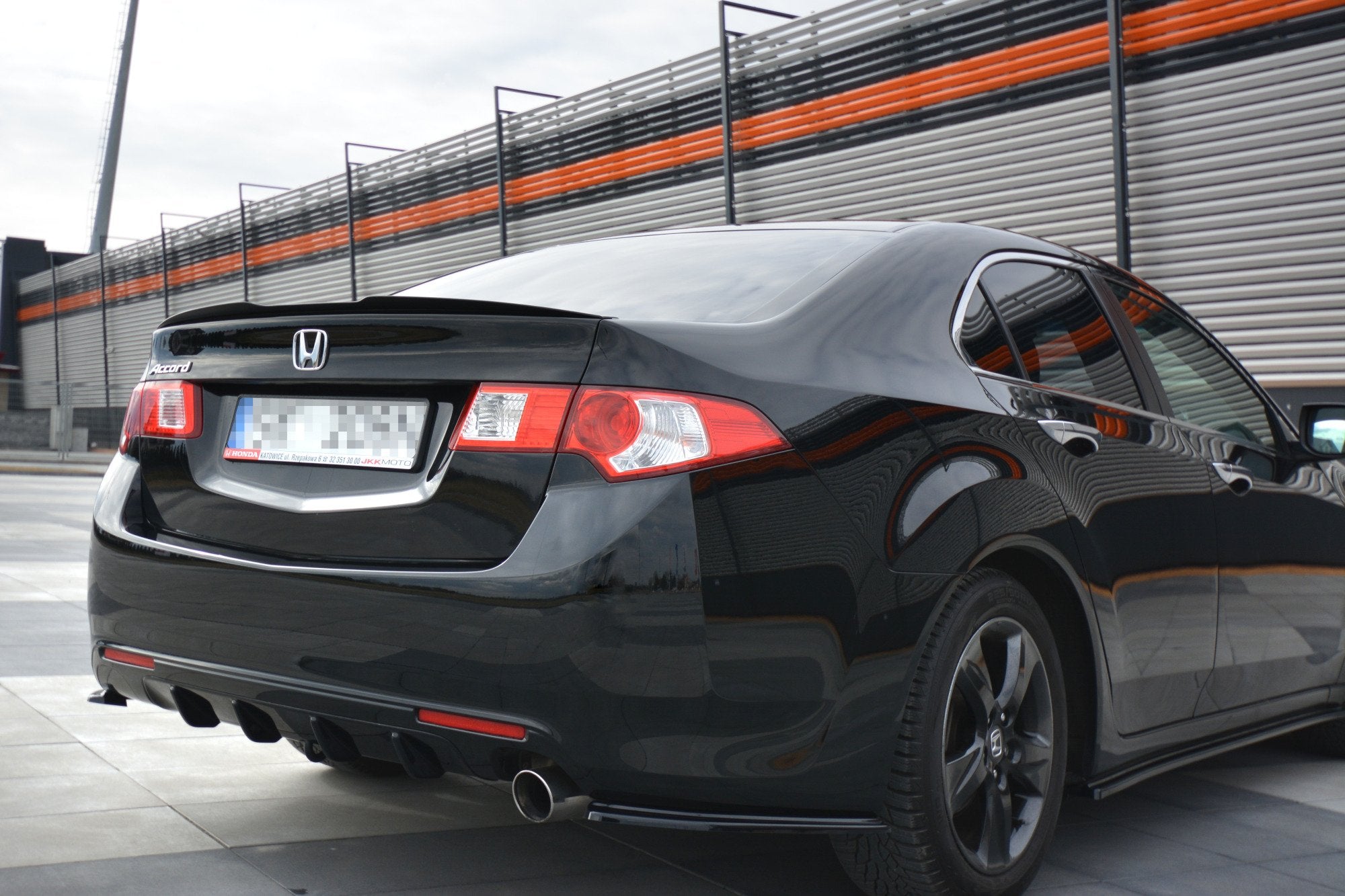Frontspoiler Lippe Honda Accord MK8 CU-Series Vor Facelift Sedan