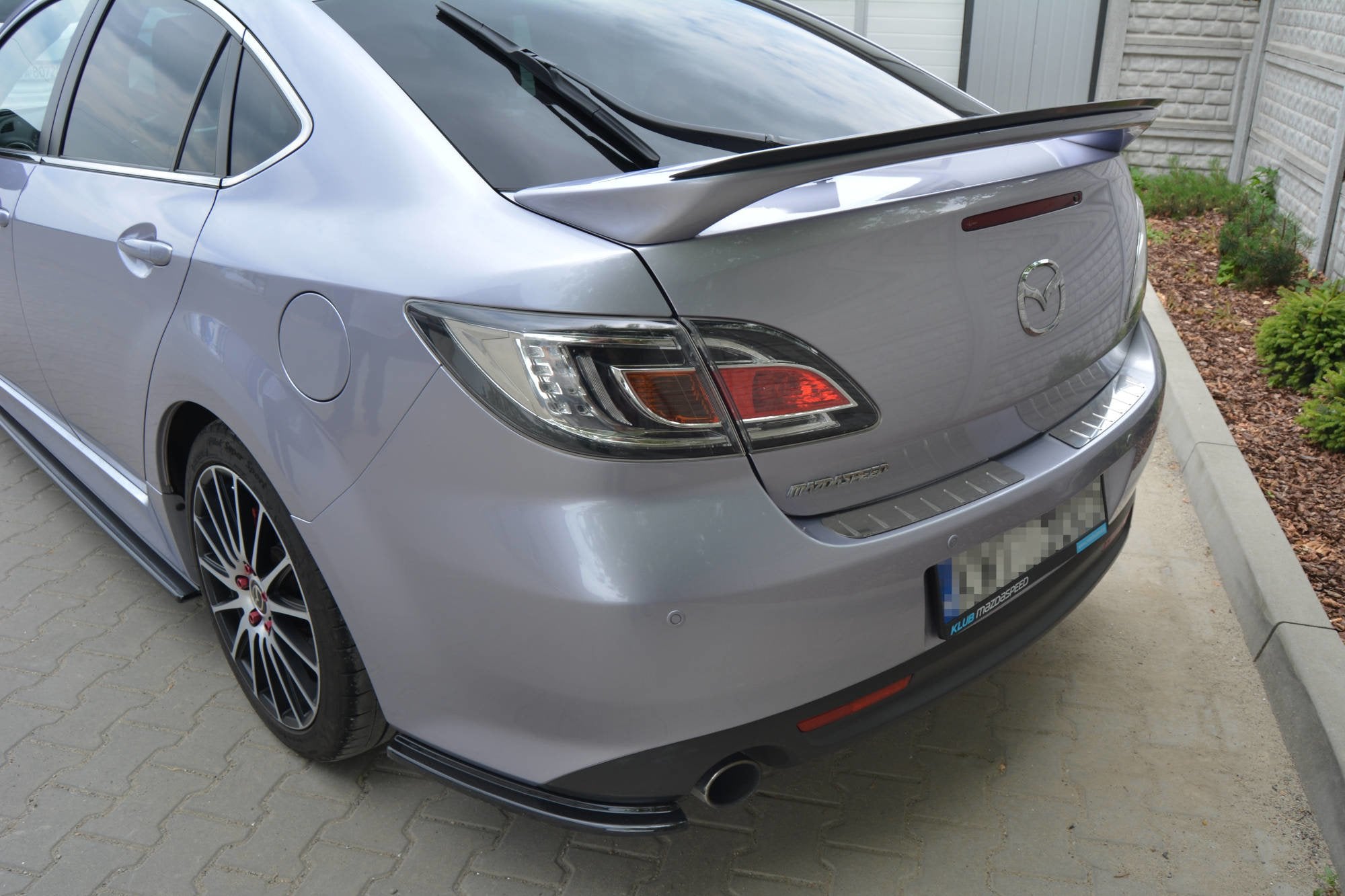 Heckdiffusor Mazda 6 MK2 Sport Hatch (GH-Series) Vor Facelift