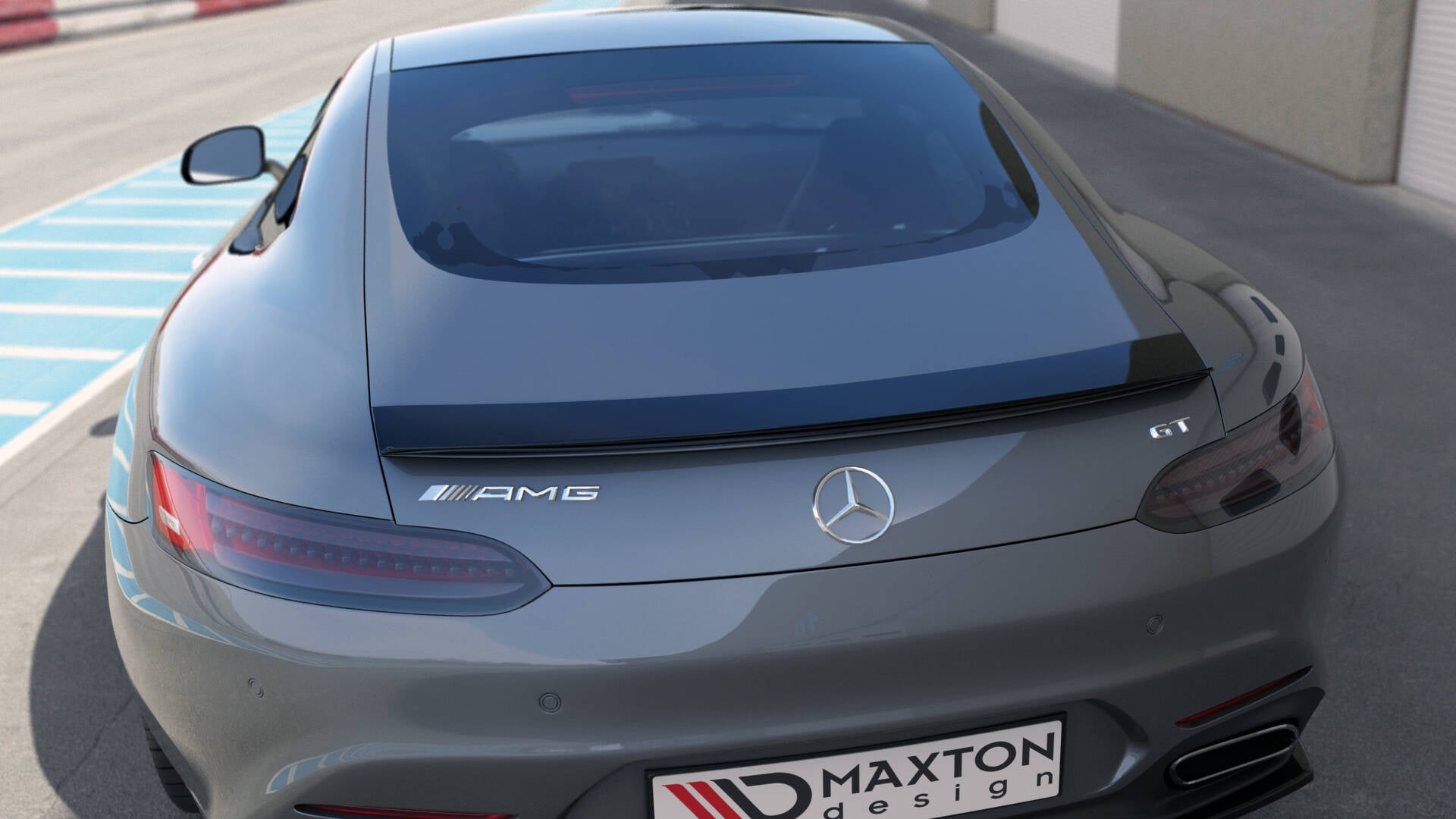 Unterer Heck Spoiler Mercedes-AMG GT / GT S C190 Facelift