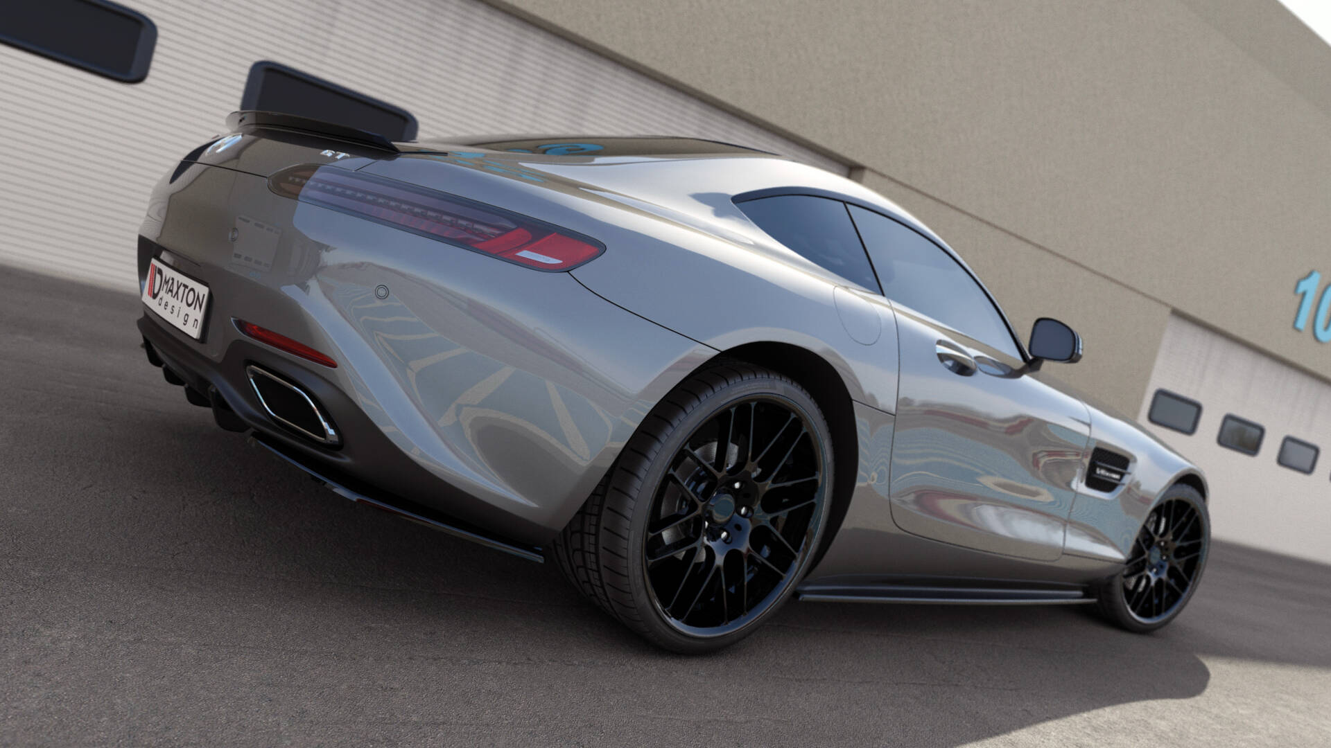 Unterer Heck Spoiler Mercedes-AMG GT / GT S C190 Facelift