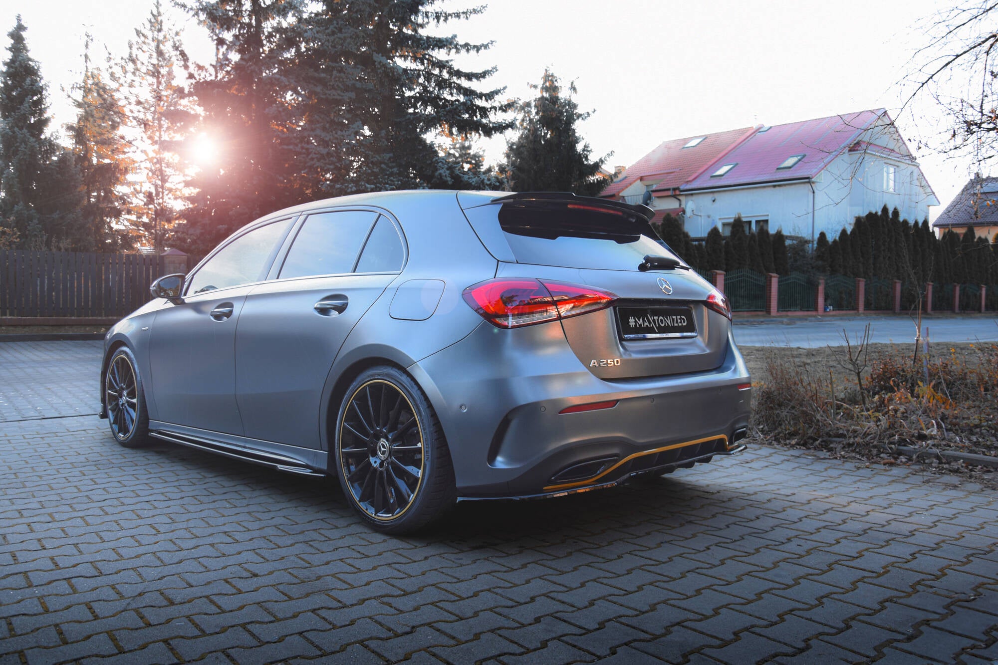 Unterer Heck Spoiler Mercedes-Benz A AMG-Line Hatchback W177
