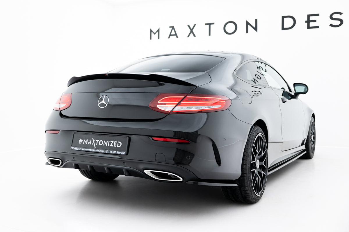 Unterer Heck Spoiler Mercedes- Benz C Coupe AMG-Line C205