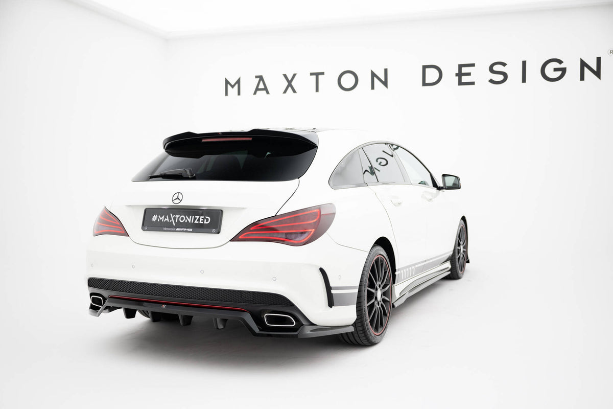 Unterer Heck Spoiler Mercedes-Benz CLA Shooting Brake 45 AMG / AMG-Line C117