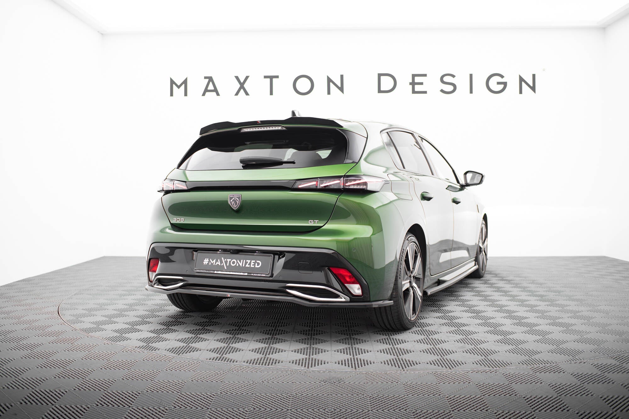 Unterer Heck Spoiler Peugeot 308 GT Hatchback MK3