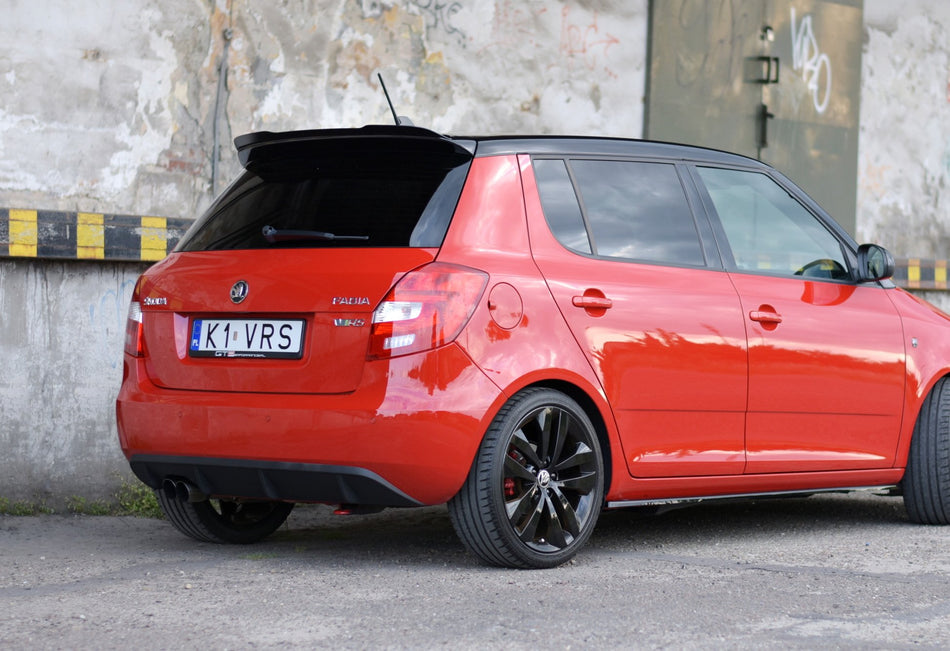 Unterer Heck Spoiler Skoda Fabia RS MK2