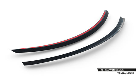 Unterer Heck Spoiler V.2 Tesla Model S MK1