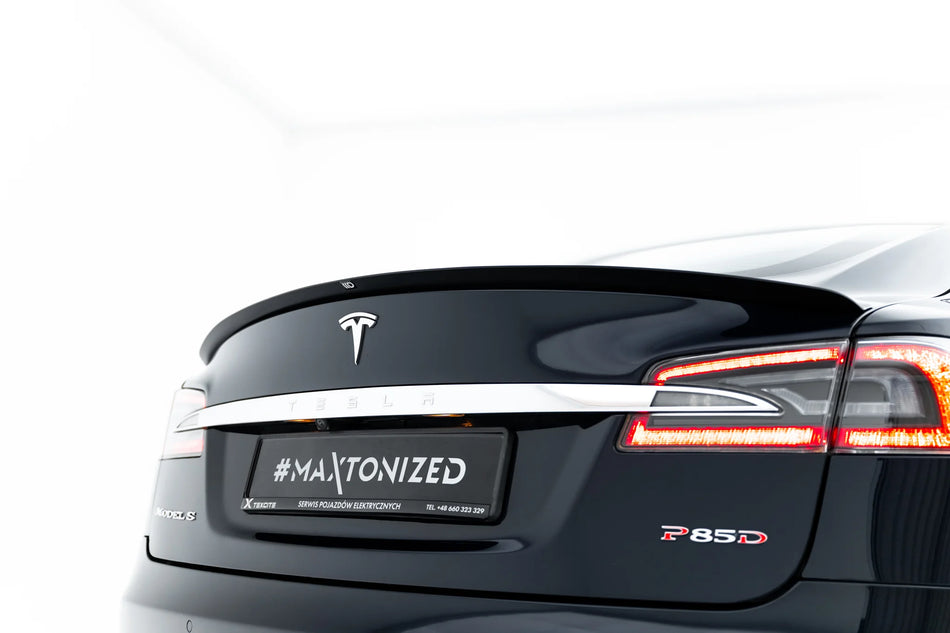 Unterer Heck Spoiler V.2 Tesla Model S MK1