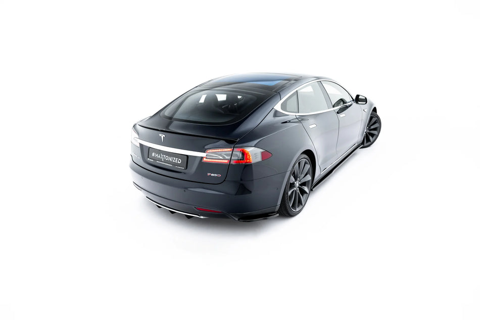 Unterer Heck Spoiler V.2 Tesla Model S MK1