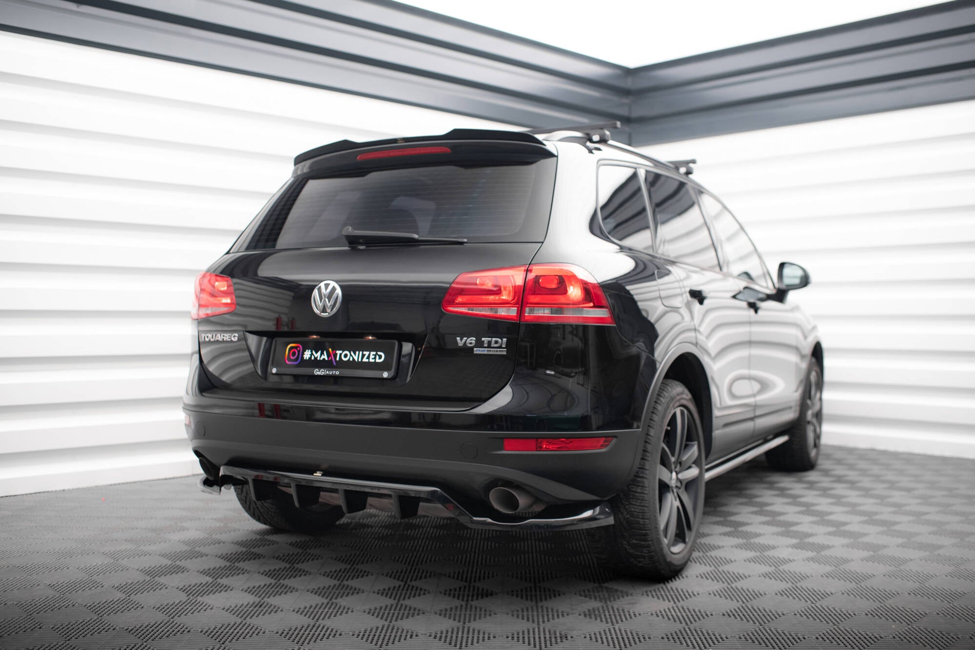 Unterer Heck Spoiler Volkswagen Touareg MK2
