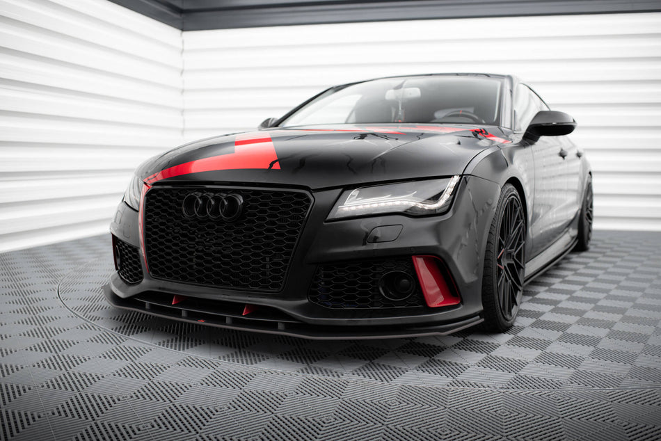Street Pro Splitter Audi A7 RS7 Look C7