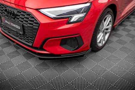 Street Pro Frontspoiler Lippe Flaps + Flaps Audi A3 8Y
