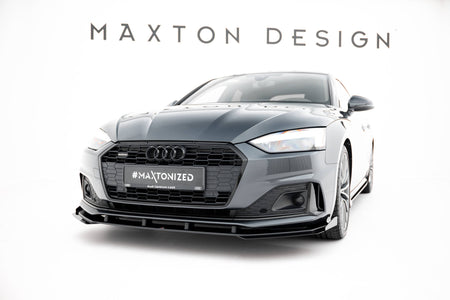 Street Pro Frontspoiler Lippe Flaps + Flaps Audi A5 F5 Facelift