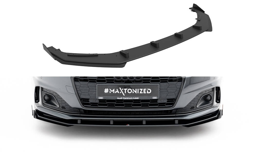 Street Pro Frontspoiler Lippe Flaps + Flaps Audi A5 F5 Facelift