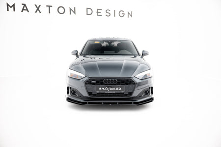 Street Pro Frontspoiler Lippe Flaps + Flaps Audi A5 F5 Facelift