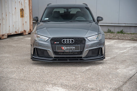 Street Pro Frontspoiler Lippe Flaps Audi RS3 8V Sportback