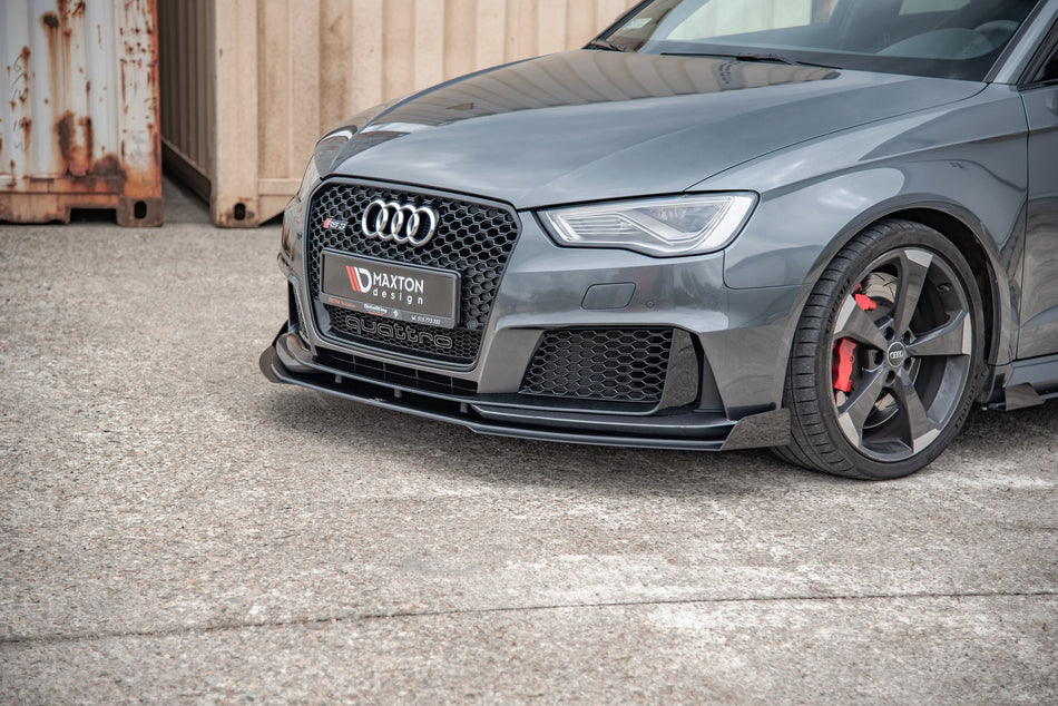 Street Pro Frontspoiler Lippe Flaps Audi RS3 8V Sportback
