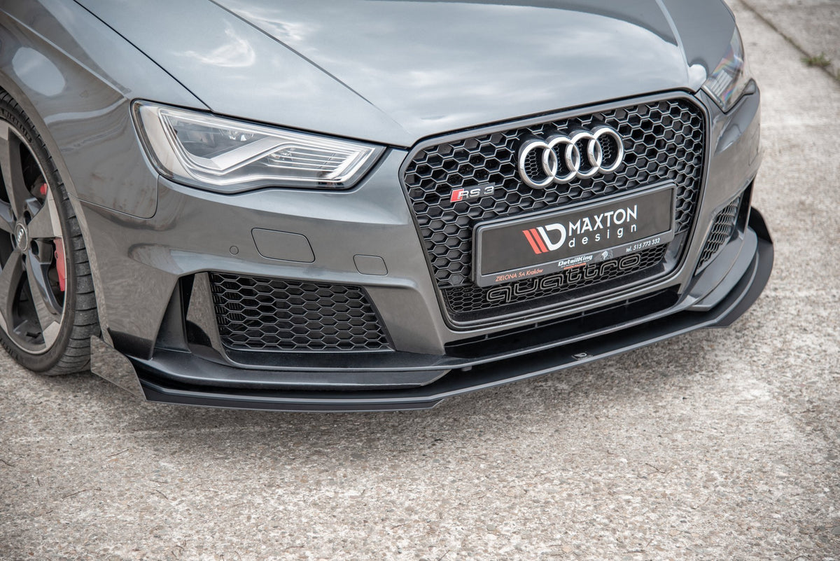 Street Pro Frontspoiler Lippe Flaps Audi RS3 8V Sportback