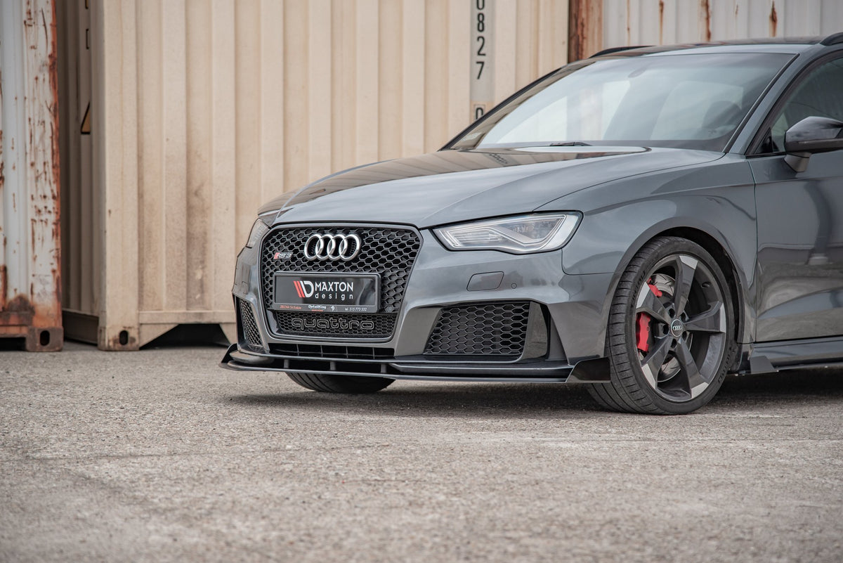Street Pro Frontspoiler Lippe Flaps Audi RS3 8V Sportback