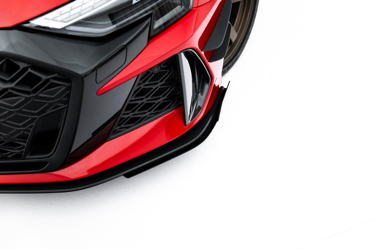 Street Pro Frontspoiler Lippe Flaps + Flaps Audi RS3 Sedan 8Y Facelift