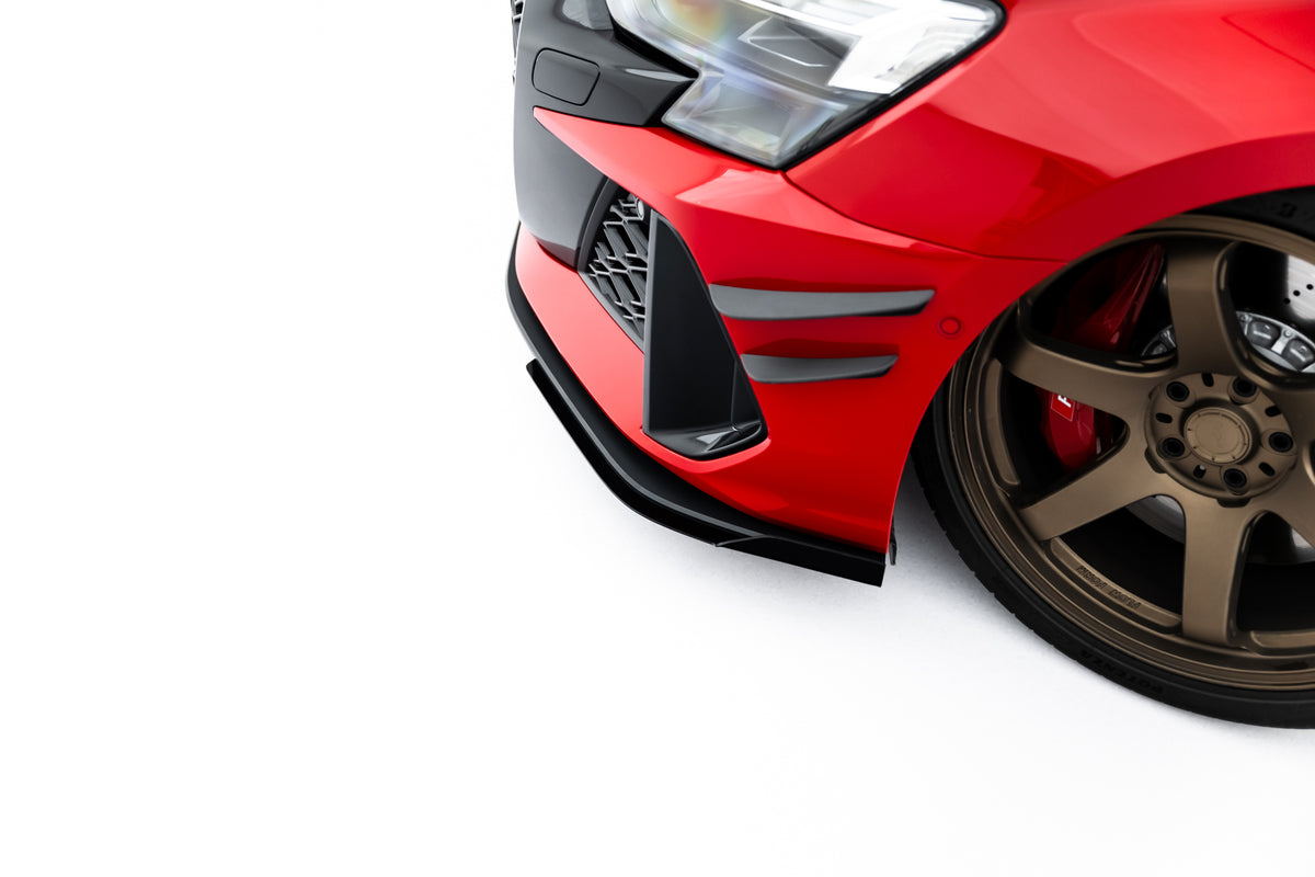 Street Pro Frontspoiler Lippe Flaps + Flaps Audi RS3 Sedan 8Y Facelift