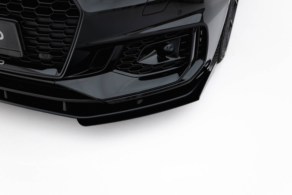 Street Pro Frontspoiler Lippe Flaps + Flaps Audi RS5 Coupe / Sportback F5