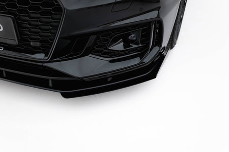 Street Pro Frontspoiler Lippe Flaps + Flaps Audi RS5 Coupe / Sportback F5