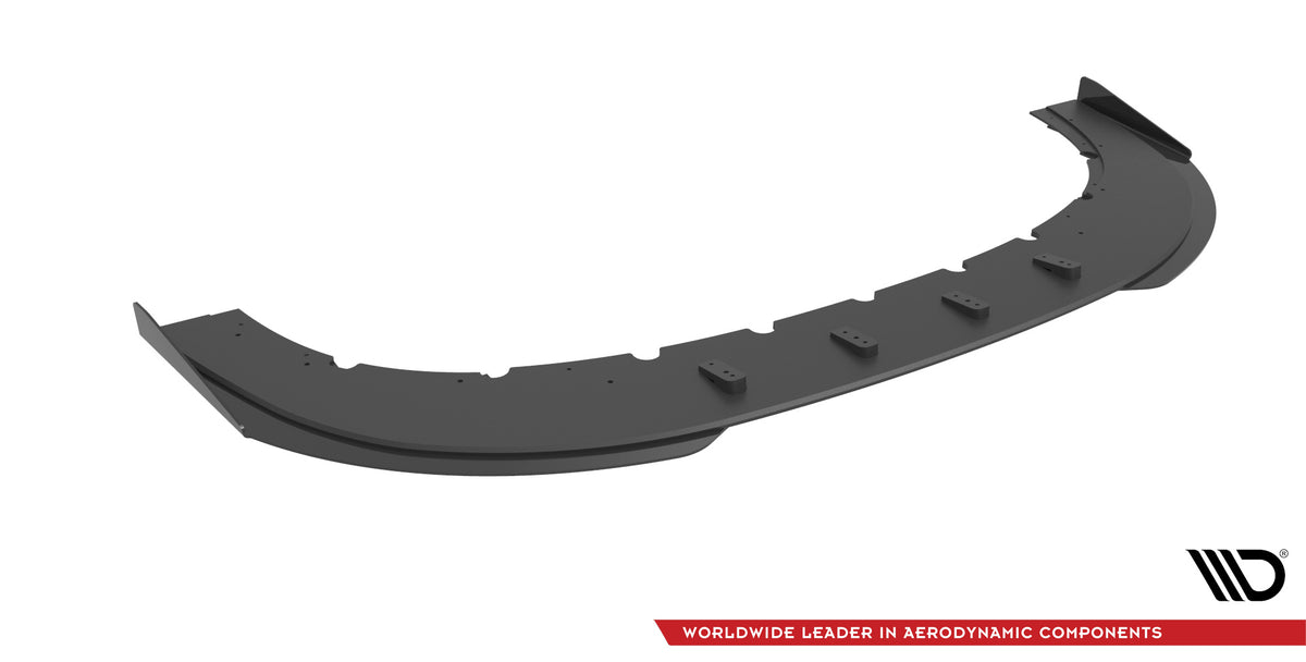 Street Pro Frontspoiler Lippe Flaps + Flaps Audi RS6 Avant C6