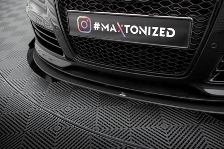 Street Pro Frontspoiler Lippe Flaps + Flaps Audi RS6 Avant C6