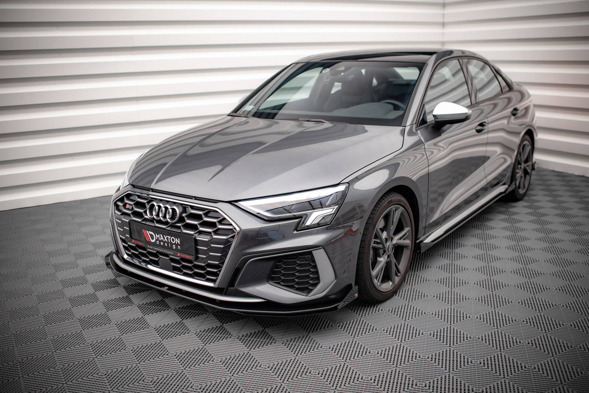 Street Pro Frontspoiler Lippe Flaps + Flaps Audi S3 / A3 S-Line 8Y