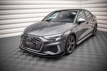 Street Pro Frontspoiler Lippe Flaps + Flaps Audi S3 / A3 S-Line 8Y