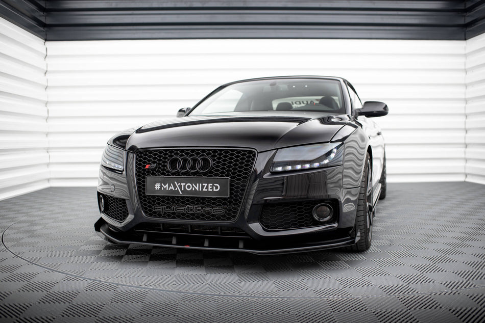 Street Pro Frontspoiler Lippe Flaps + Flaps Audi S5 / A5 S-Line 8T