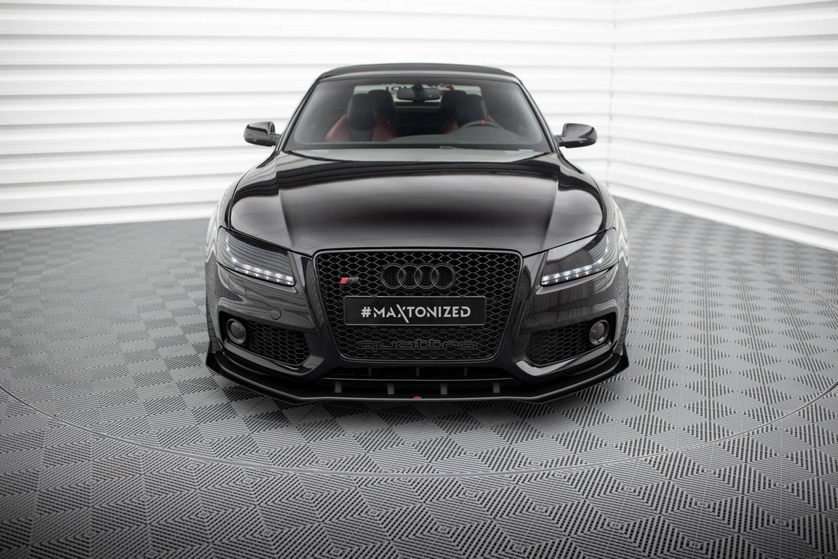 Street Pro Frontspoiler Lippe Flaps + Flaps Audi S5 / A5 S-Line 8T