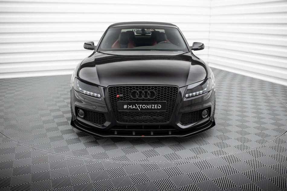 Street Pro Frontspoiler Lippe Flaps + Flaps Audi S5 / A5 S-Line 8T