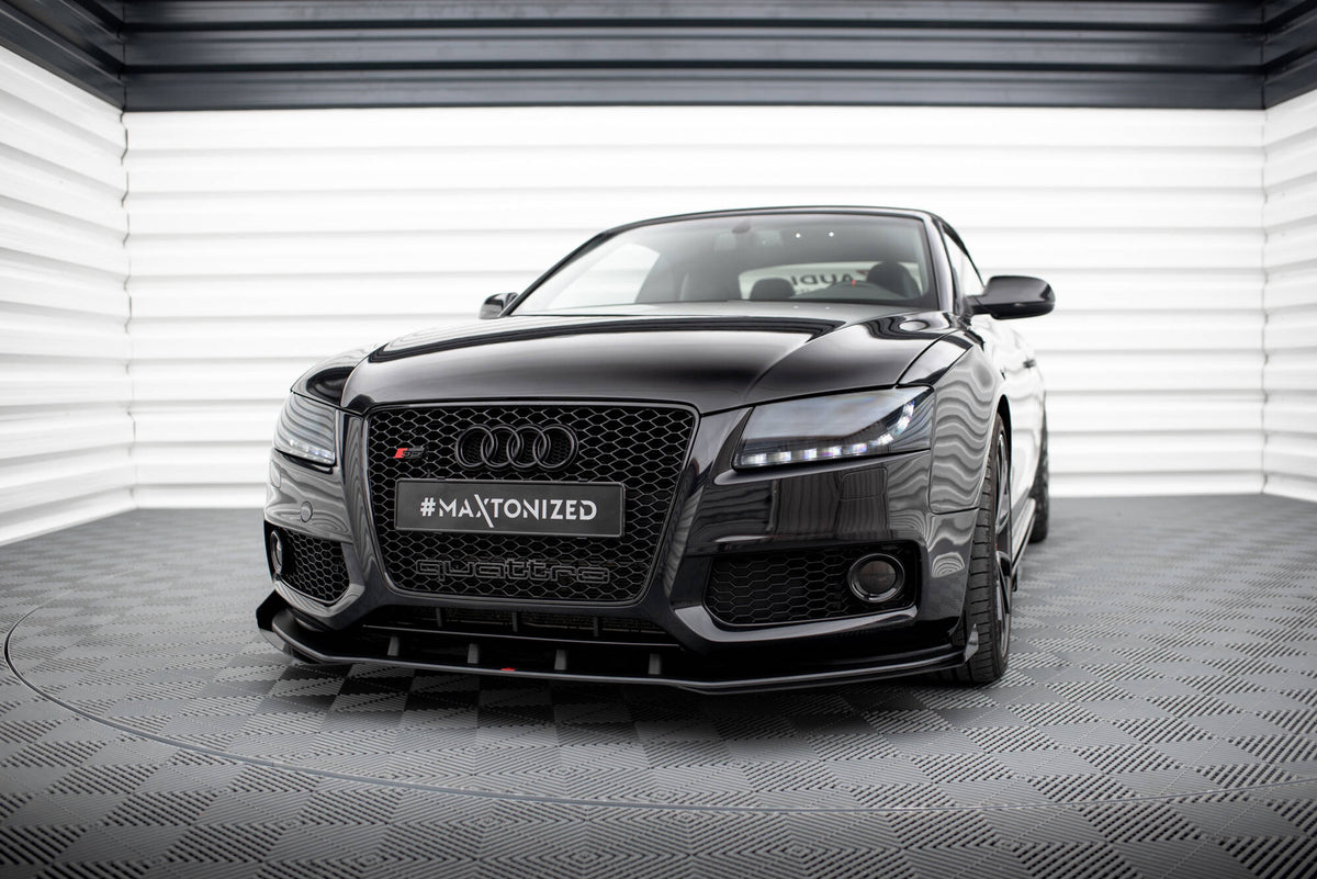 Street Pro Frontspoiler Lippe Flaps + Flaps Audi S5 / A5 S-Line 8T